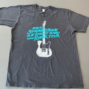Bruce Springsteen the River Tour Men’s L T-shirt American Apparel